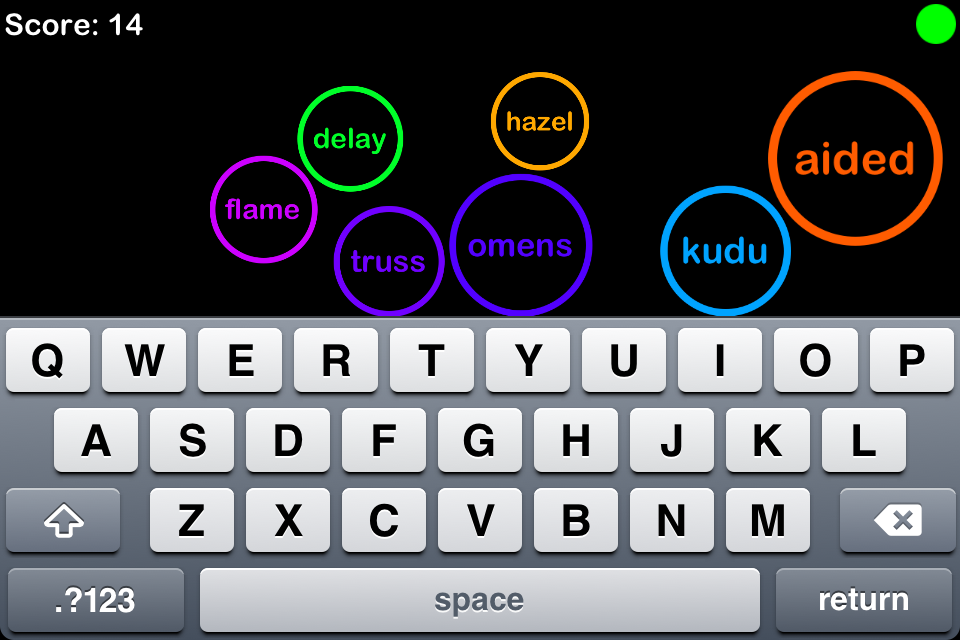 Screenshot Word Burst Screenshot Word Burst